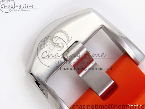 0126 Premium SEAMASTER PLANET OCEAN 6000M ULTRA DEEP 45.5MM SS TF 1:1 BEST EDITION GRAY DIAL ORANGE BEZEL ON RUBBER STRAP A 7761